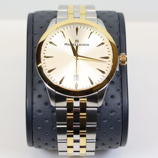 Maurice Lacroix horloge 1975 Quartz Date 39mm 751007-PVY12-130-1