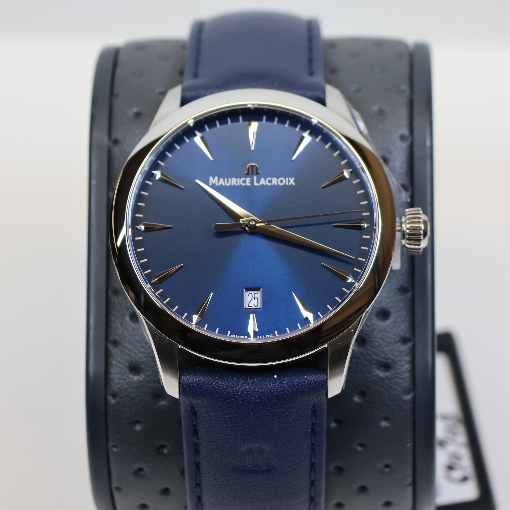 Maurice Lacroix horloge 1975 Quartz Date 39mm 751007-SS001-430-4