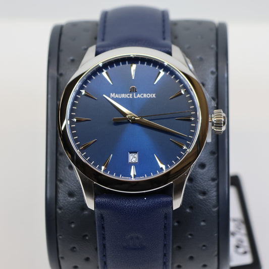 Maurice Lacroix horloge 1975 Quartz Date 39mm 751007-SS001-430-4