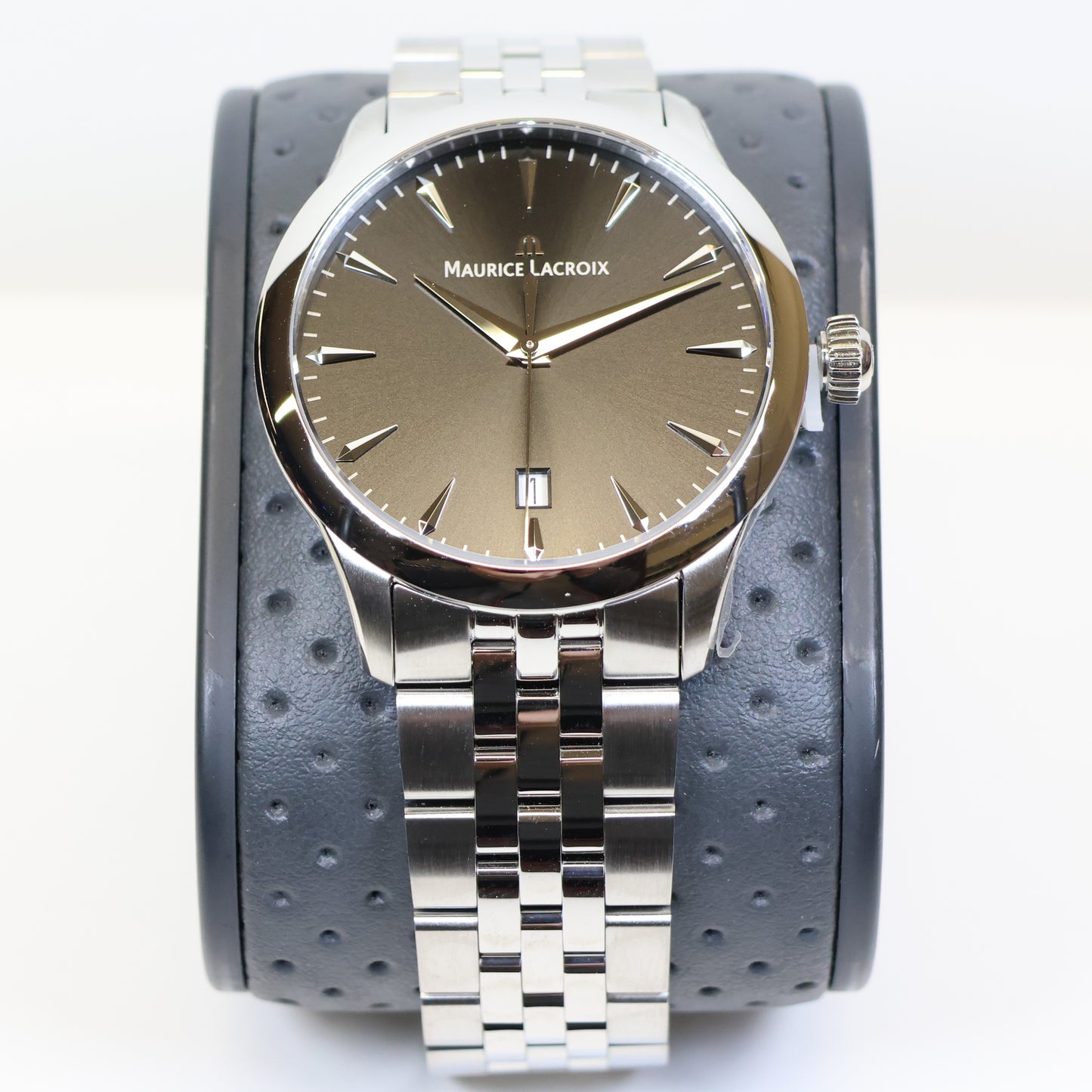 Maurice Lacroix horloge 1975 Quartz Date 39mm 751007-SS002-330-1