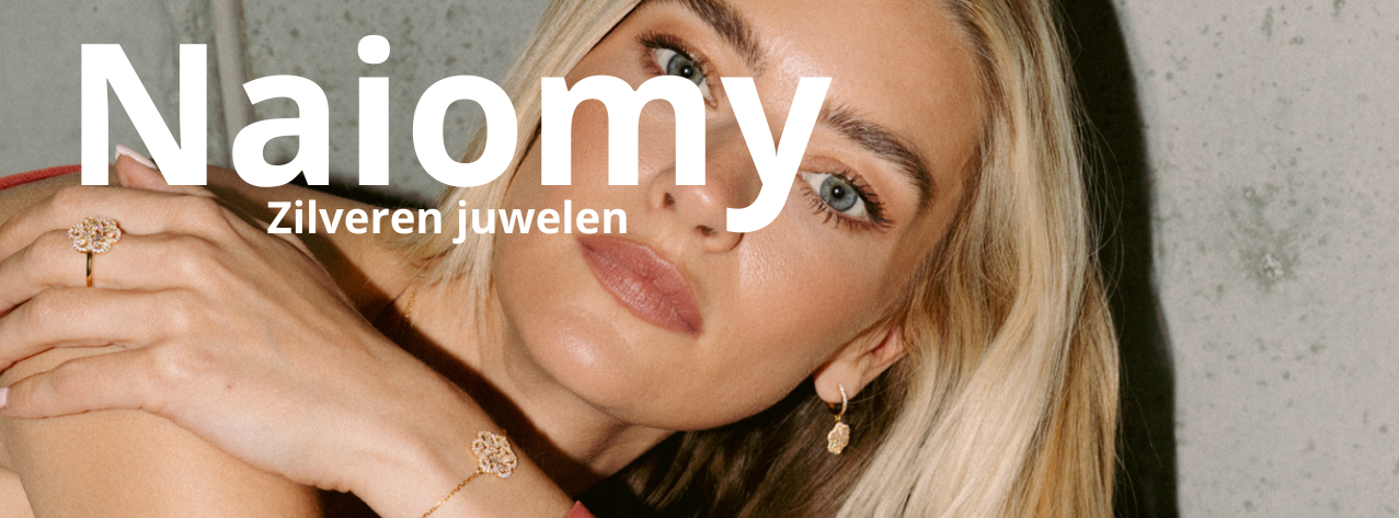 Naiomy zilveren juwelen homepagina banner