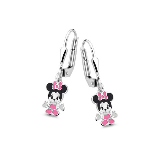 Naiomy Princess zilveren kinderhangoorbellen Disney Minnie Mousse PD100