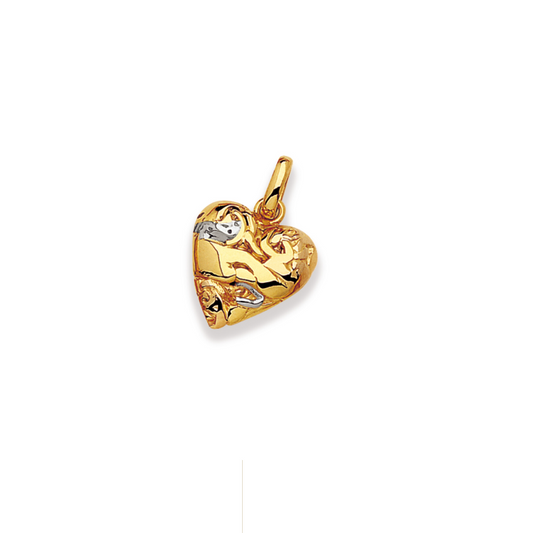 New Life compresse hanger 18kt goud 00A302