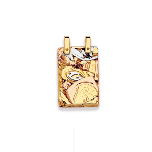New Life compresse hanger 18kt goud 00A308