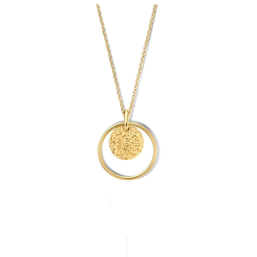 New Life hanger 18kt geelgoud 00A209