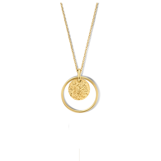 New Life hanger 18kt geelgoud 00A209
