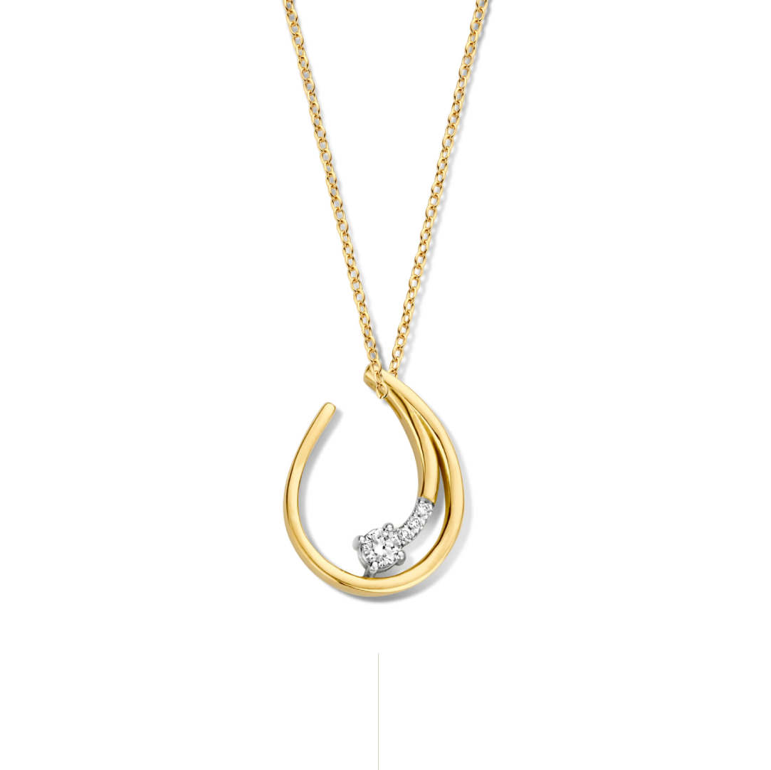 New Life hanger 18kt geelgoud 0A205Z