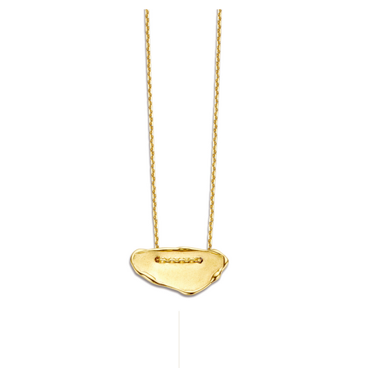 New Life ketting 18kt geelgoud 00A163