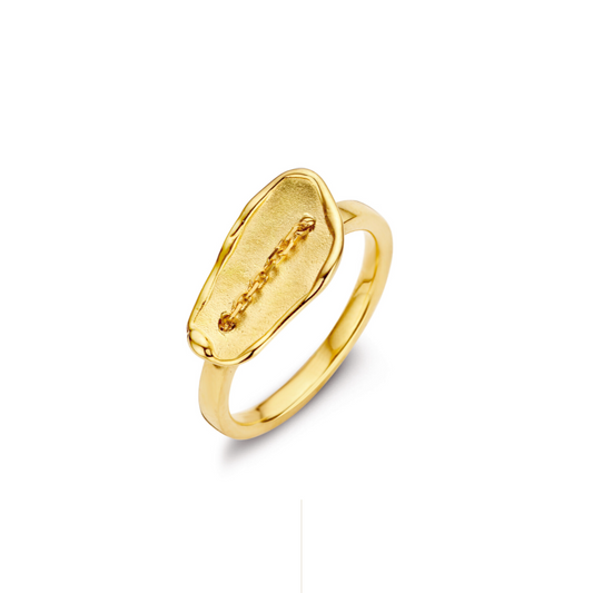 New Life ring 18kt geelgoud 00A170