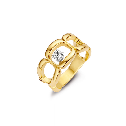 New Life ring 18kt geelgoud 0A103Z