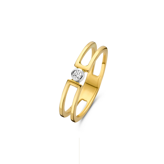 New Life ring 18kt geelgoud 0A201A