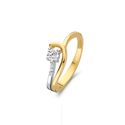 New Life ring 18kt geelgoud 0A203Z