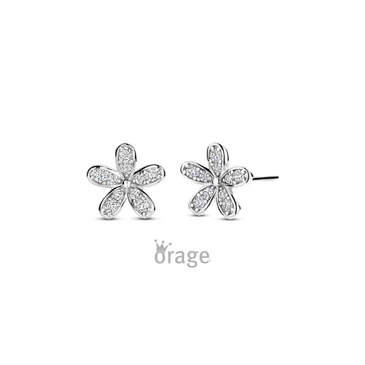 Orage kids oorbellen bloem O/6714/A
