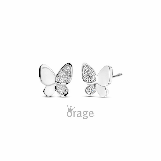 Orage kids oorbellen vlinder O/6712/A