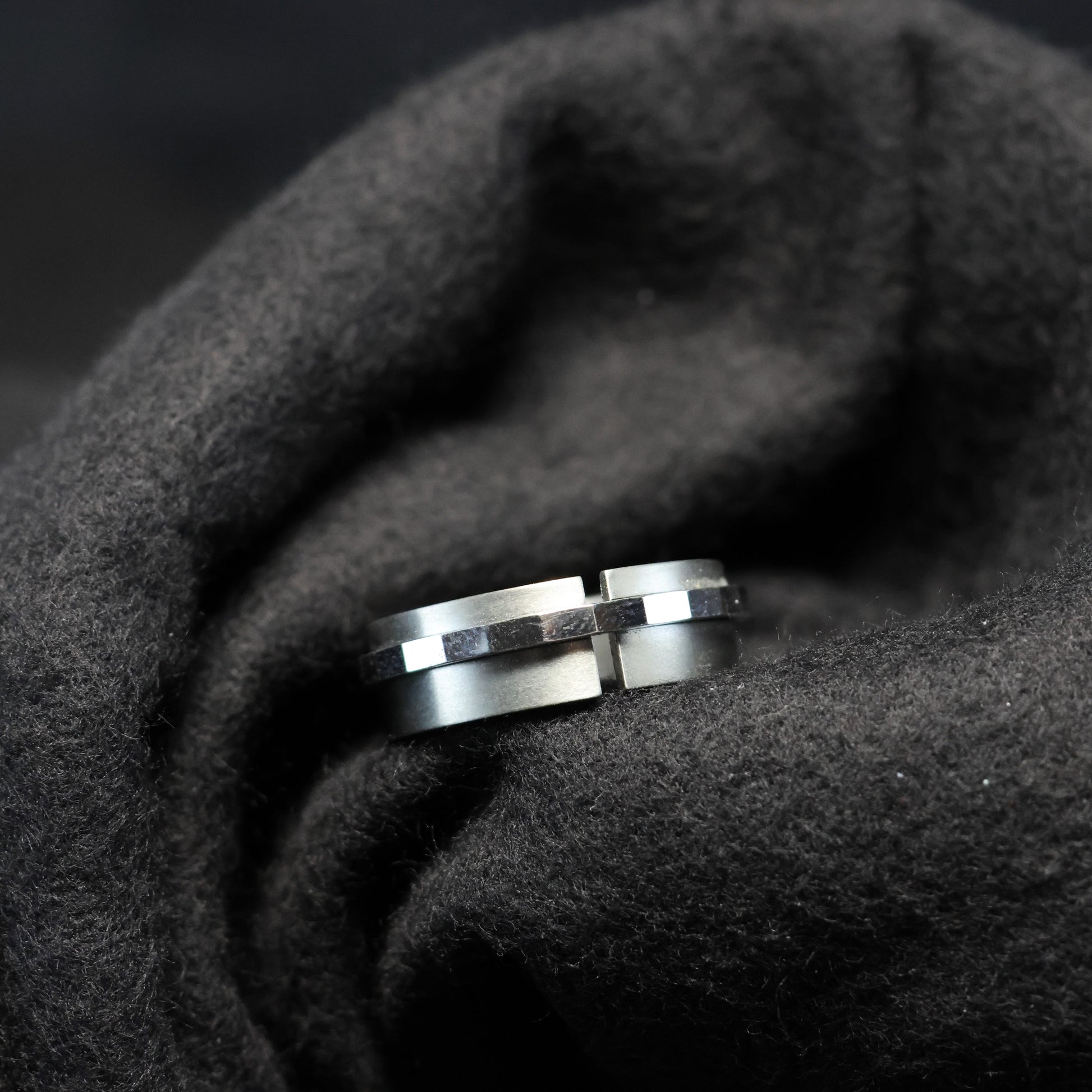 Outlet Titanium ring T8151 maat: 64