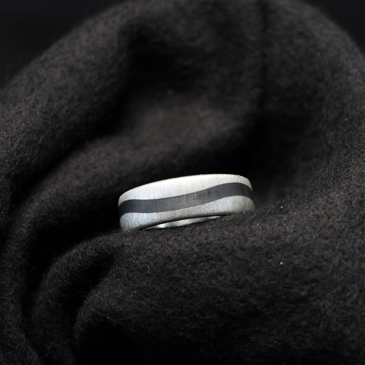 Outlet Titanium ring maat: 63 & 72