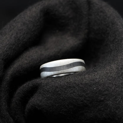 Outlet Titanium ring maat: 63 & 72