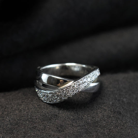 Outlet Zilveren ring N9N13 maat: 62