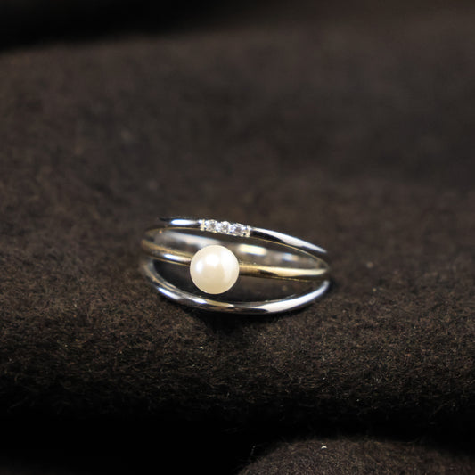 Outlet zilveren ring N2G51 maat: 54