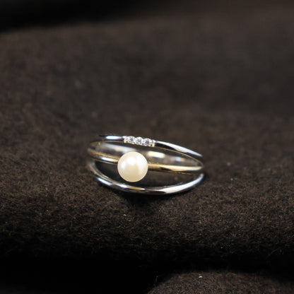 Outlet zilveren ring N2G51 maat: 54