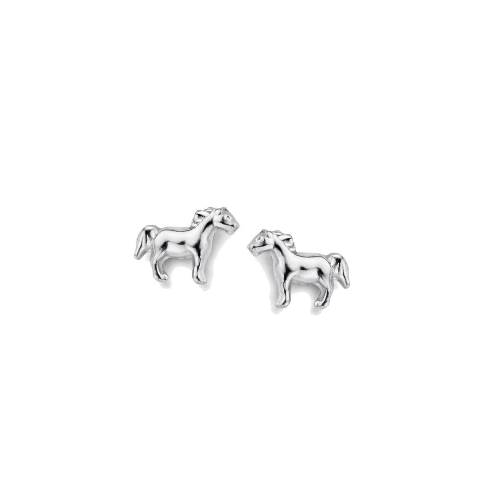 Naiomy Princess paard Oorbellen zilver PA014