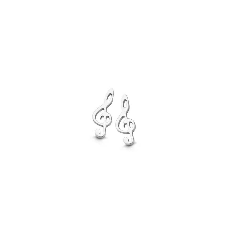 Naiomy Princess solsleutel Oorbellen zilver PA027