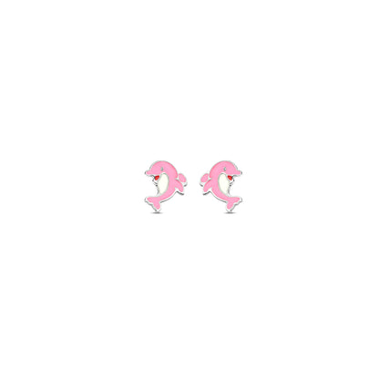 Boucles d'oreilles papillon princesse Naiomy argent PB095 