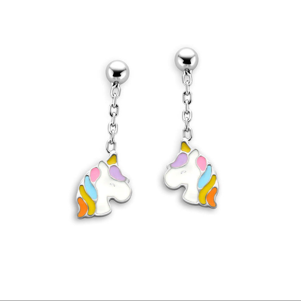 Naiomy Princess multicolor eenhoorn hangoorbellen PD087