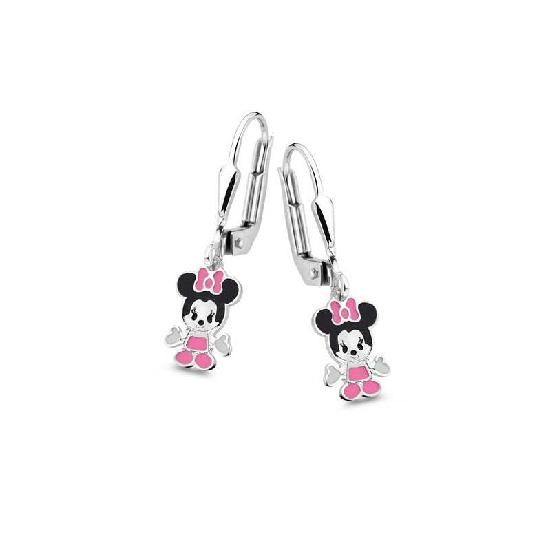 Naiomy Princess zilveren kinderhangoorbellen Disney Minnie Mousse PD100