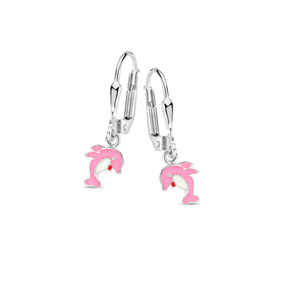 Naiomy Princess Butterfly dangle earrings silver PD103 