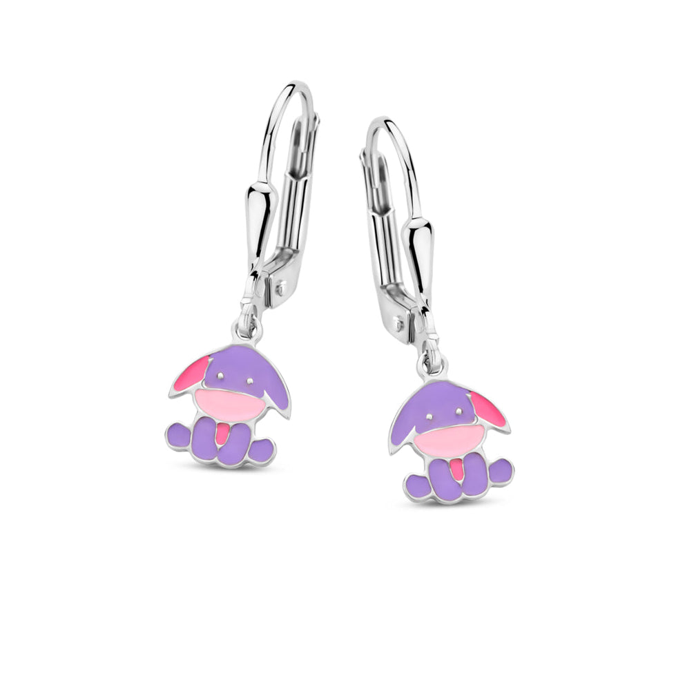 Naiomy Princess zilveren kinderhangoorbellen Disney Iejoor PD119