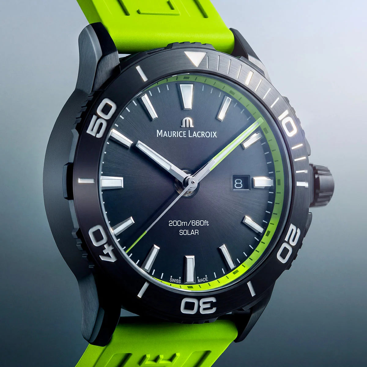 Maurice Lacroix Pontos S Solar Horloge PT1008-DLB00-330-5 Limited edition