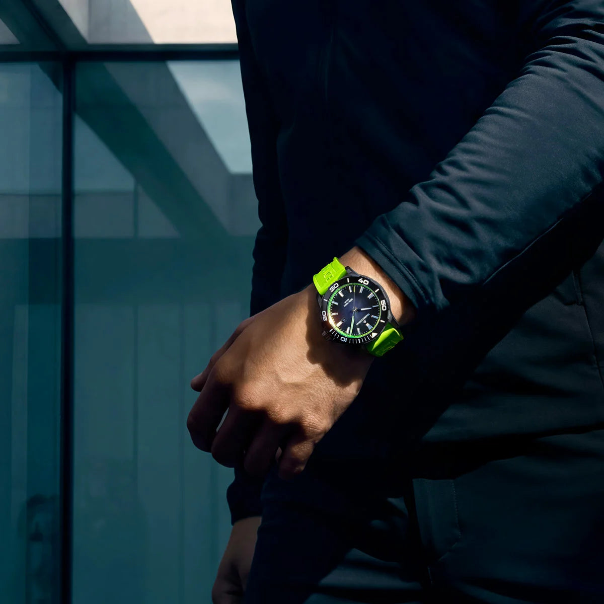 Maurice Lacroix Pontos S Solar Horloge PT1008-DLB00-330-5 Limited edition