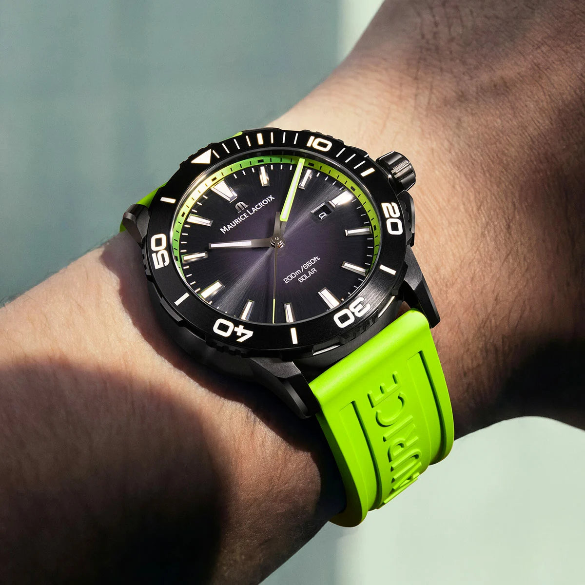 Maurice Lacroix Pontos S Solar Horloge PT1008-DLB00-330-5 Limited edition