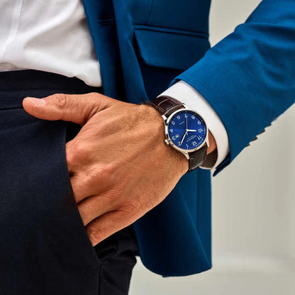 Rodania horloge heren Nyon Sport R22071 blue dial
