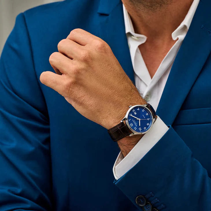 Rodania horloge heren Nyon Sport R22071 blue dial