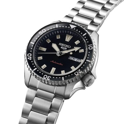 Seiko 5 Sports SRPL85K1 zwarte wijzerplaat Herenhorloge