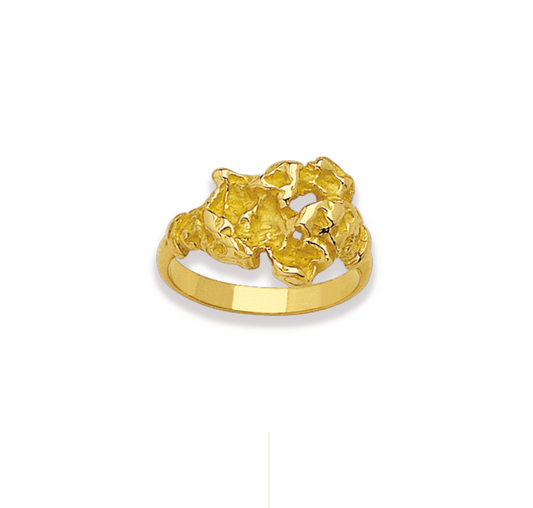 New Life ring 18kt geelgoud 00A518