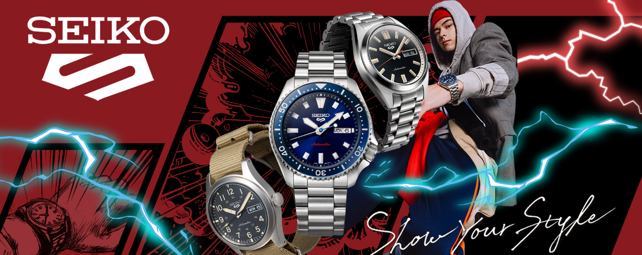 seiko 5 sport horloges banner