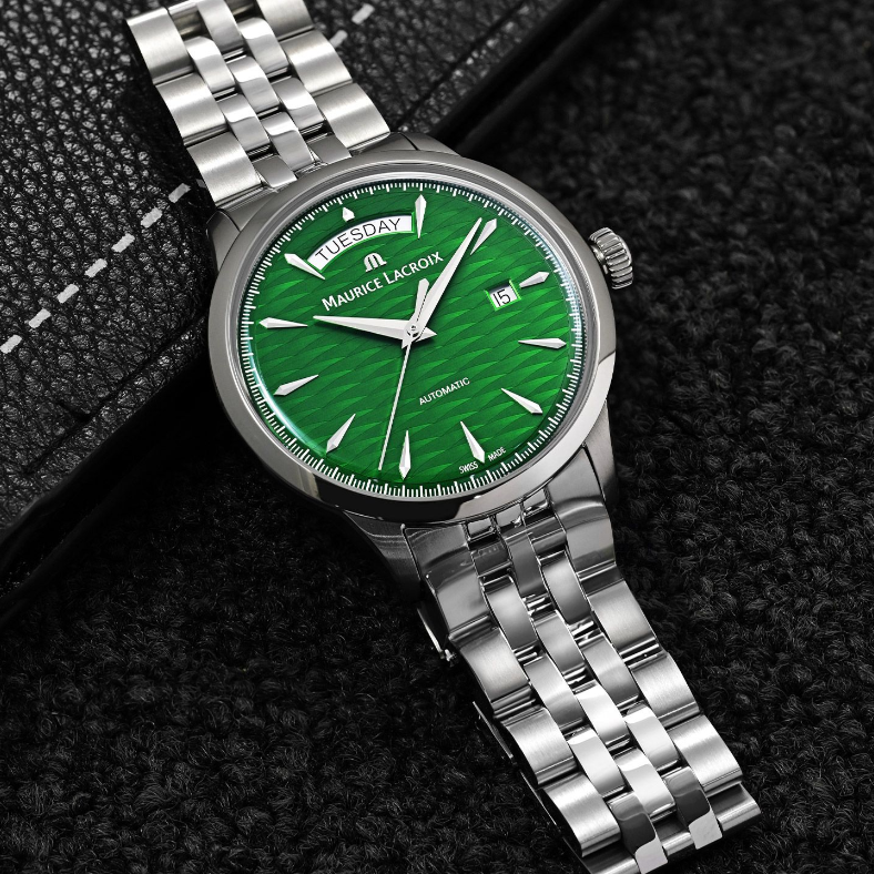 Maurice Lacroix horloge 1975 Automatic Day/Date 40mm limited edition 756058-SS002-630-1