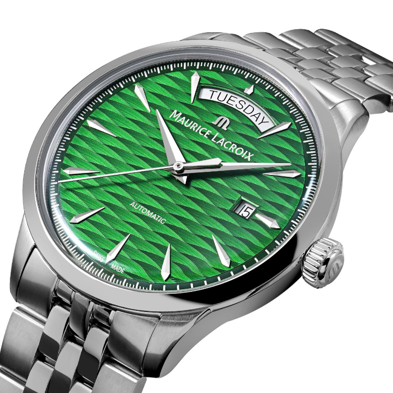 Maurice Lacroix horloge 1975 Automatic Day/Date 40mm limited edition 756058-SS002-630-1