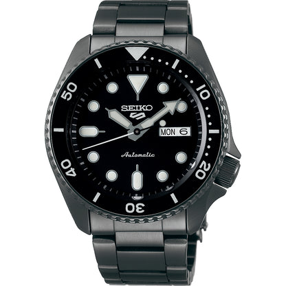 Seiko 5 Sports SRPD65K1 horloge automatic black dial