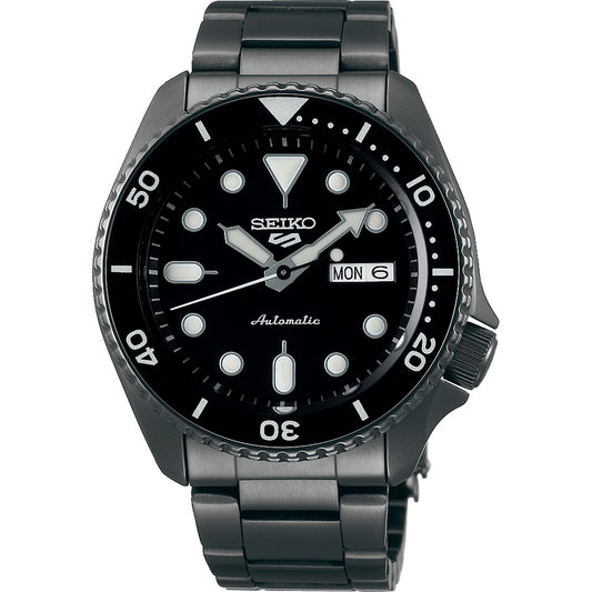 Seiko 5 Sports SRPD65K1 horloge automatic black dial