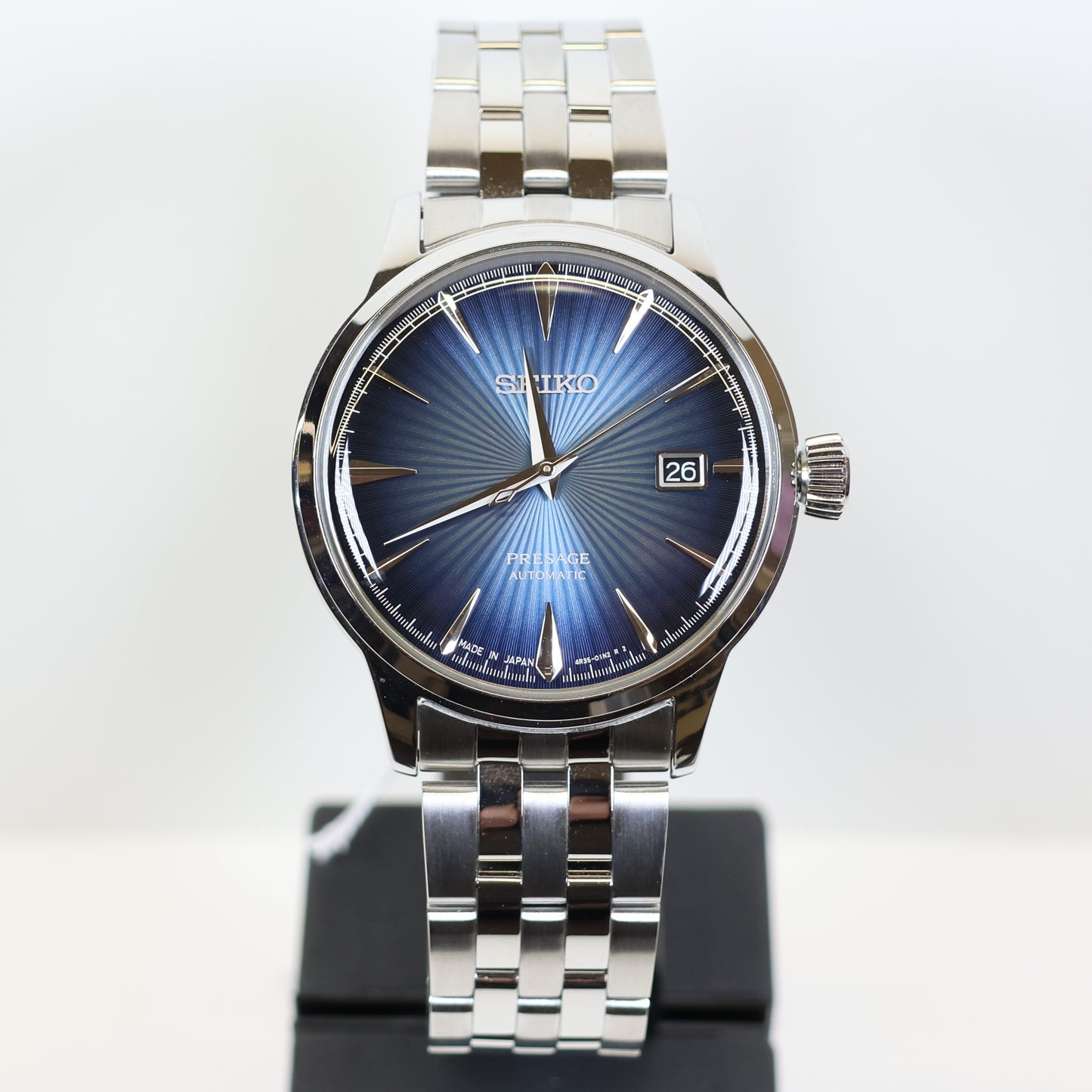 Seiko Presage horloge SRPB41J1 automatic heren blauw