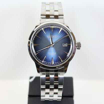Seiko Presage horloge SRPB41J1 automatic heren blauw