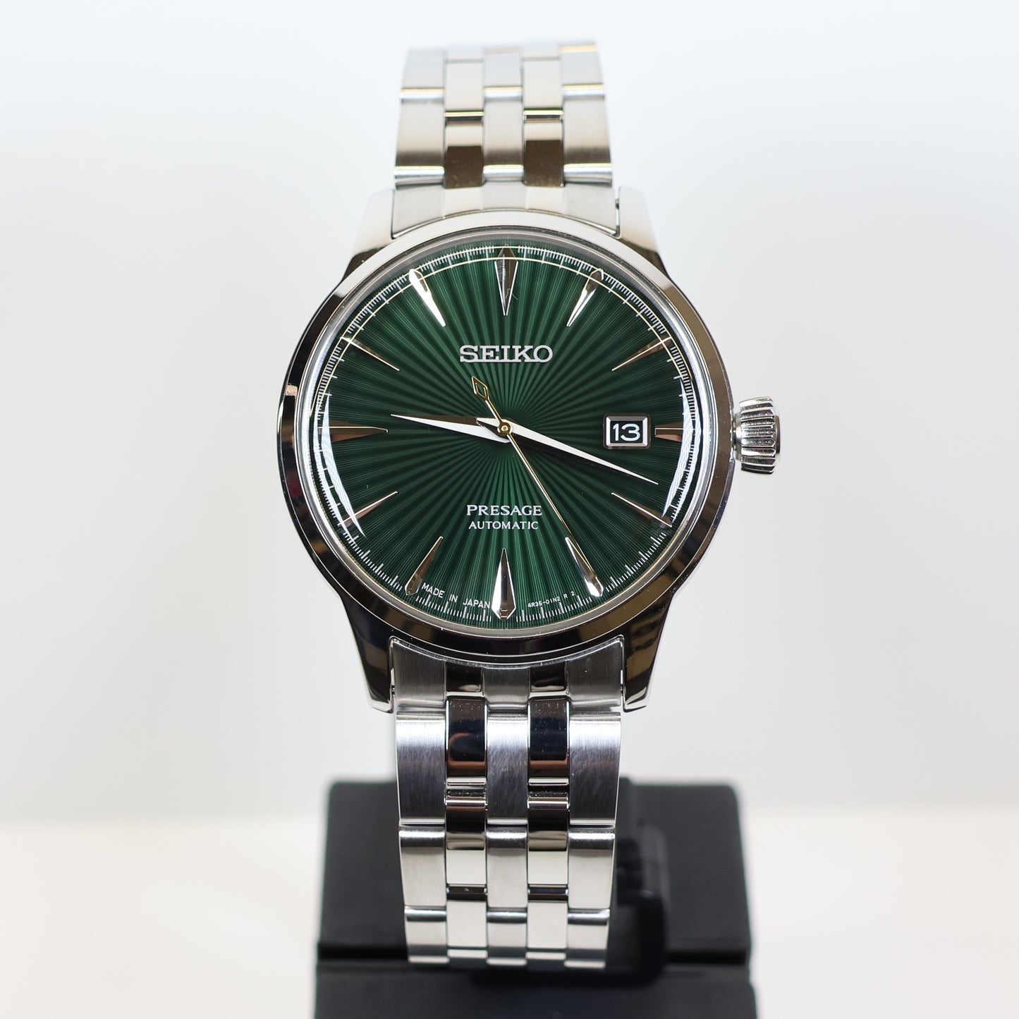 Seiko Presage horloge SRPE15J1 automatic heren groen