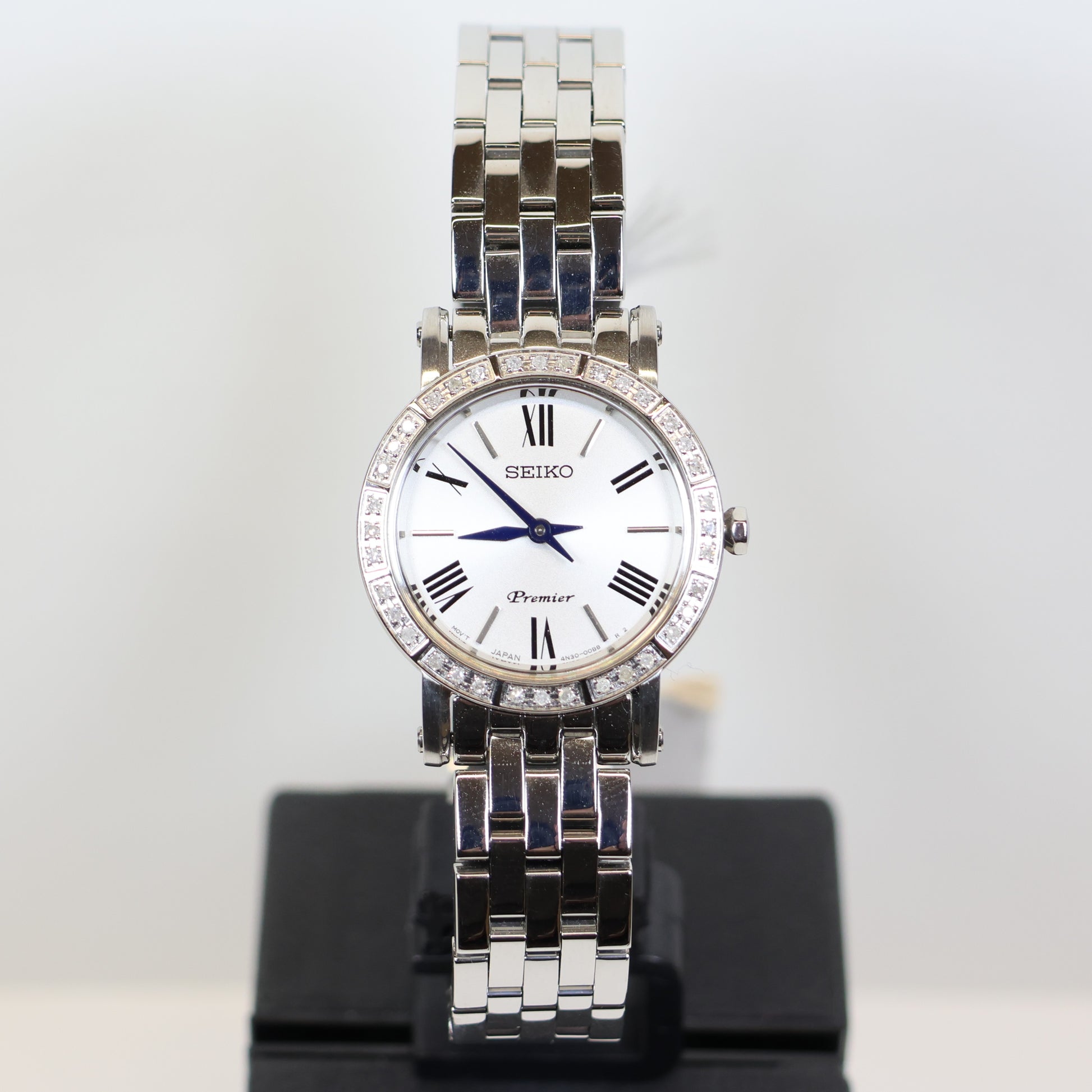 Seiko horloge SWR023P1 Premier dames quartz swarovski kristal