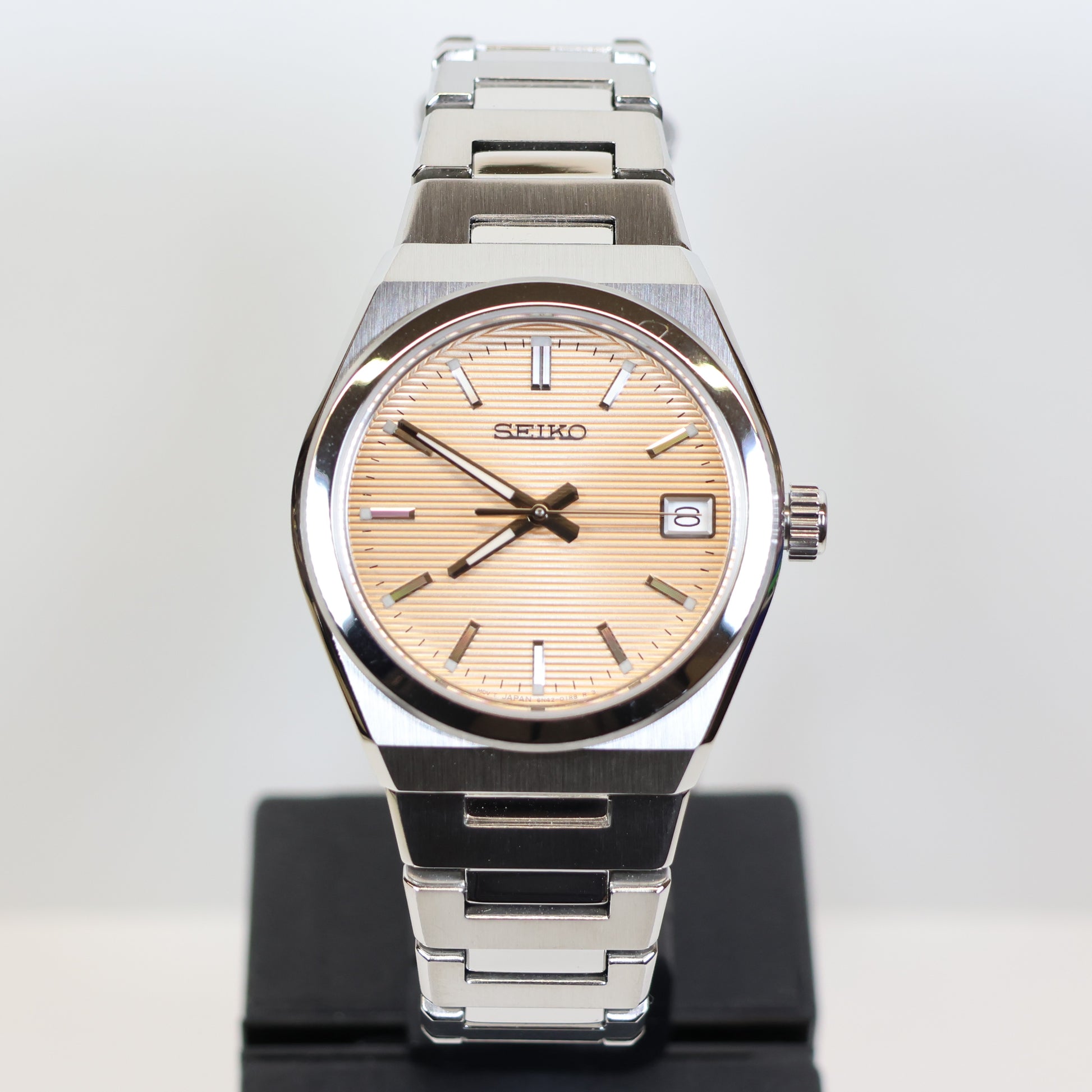 Seiko horloge dames SUR577P1 quartz pink dial