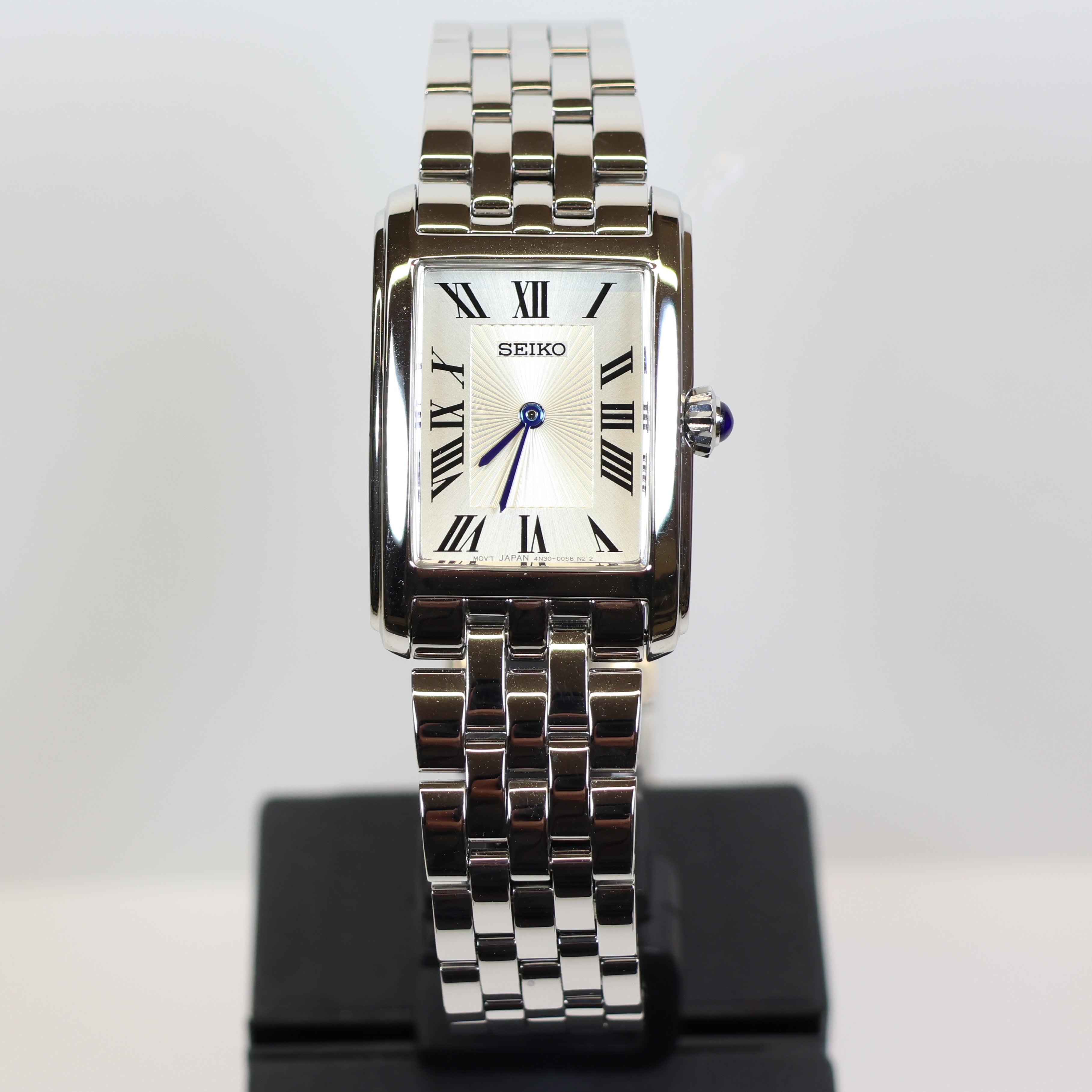Seiko ladies watch SWR083P1 quartz square cream dial – Juwelier