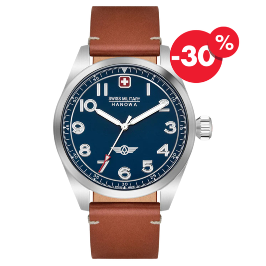 Swiss Military Hanowa horloge heren SMWGA2100402 blue dial